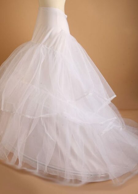 Sottogonna Sposa con due cerchi in tulle rigido e un piccolo strascico vendita online Italia