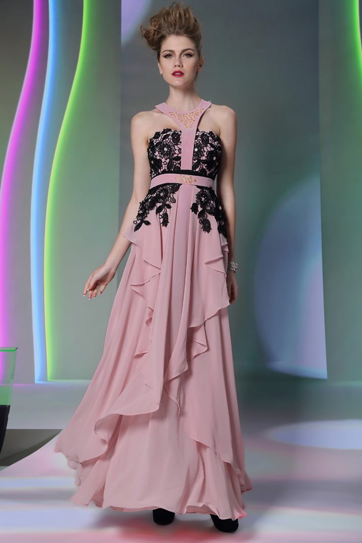 Abito da cerimonia non molto costoso con un disegno particolare perfetto per non passare mai inosservata